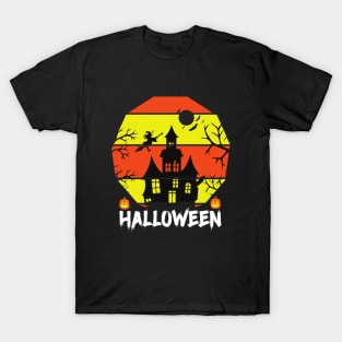 Halloween Haunted House T-Shirt